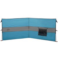 Windscherm camping waterdicht 344x120 cm blauw 6