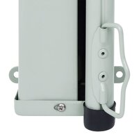 Tuinscherm uittrekbaar 180x500 cm rood 6