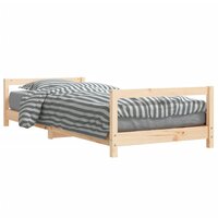 Kinderbedframe 80x200 cm massief grenenhout 2