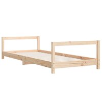 Kinderbedframe 80x200 cm massief grenenhout 3