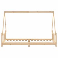 Kinderbedframe 90x200 cm massief grenenhout 5