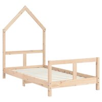 Kinderbedframe 80x160 cm massief grenenhout 3