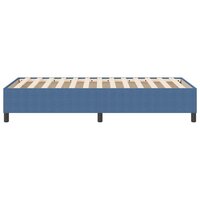 Boxspring bed Blauw 80 x 200 cm Katoenen stof 7