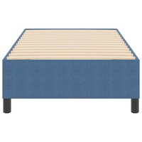 Boxspring bed Blauw 90 x 200 cm Katoenen stof 6