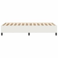 Boxspring bed Cr&egrave;me 100 x 200 cm Katoenen stof 7