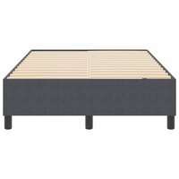 Boxspring bed Donkergrijs 120 x 200 cm Katoenen stof 6