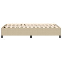 Boxspring bed Grijs groen 120 x 200 cm Katoenen stof 7