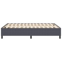 Boxspring bed Donkergrijs 140 x 200 cm Katoenen stof 7