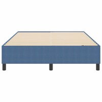 Boxspring bed Blauw 140 x 200 cm Katoenen stof 6