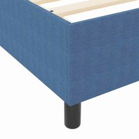 Boxspring bed Blauw 160 x 200 cm Katoenen stof 9