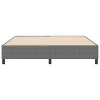 Boxspring bed Lichtgrijs 180 x 200 cm Katoenen stof 6