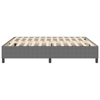 Boxspring bed Lichtgrijs 180 x 200 cm Katoenen stof 7