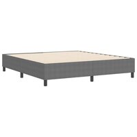 Boxspring bed Lichtgrijs 180 x 200 cm Katoenen stof 8