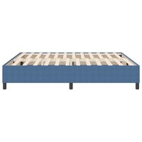 Boxspring bed Blauw 180 x 200 cm Katoenen stof 7