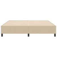 Boxspring bed Grijs groen 180 x 200 cm Katoenen stof 6