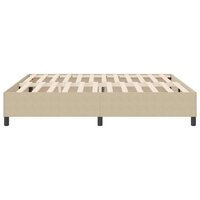 Boxspring bed Grijs groen 180 x 200 cm Katoenen stof 7