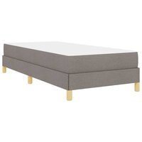 Boxspring bed Taupe en Bruin 90 x 190 cm 9