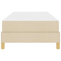 Boxspring bed Cr&egrave;me en bruin 90 x 190 cm 7