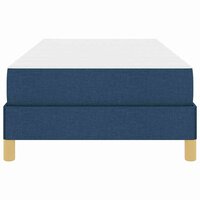 Boxspring bed Blauw en Bruin 90 x 190 cm 7