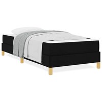 Boxspring bed Zwart en Bruin 90 x 200 cm 4