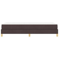 Boxspring bed Bruin 90 x 200 cm Stof en Engineered Hout 8