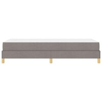 Boxspring bed Taupe en Bruin 100 x 200 cm 8