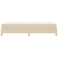 Boxspring bed Cr&egrave;me en bruin 100 x 200 cm 8