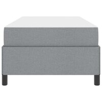 Boxspring bed Lichtgrijs en zwart 80 x 200 cm 7