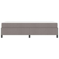 Boxspring bed Taupe en Zwart 80 x 200 cm 7