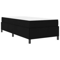 Boxspring bed Zwart en Zwart 90 x 200 cm 2