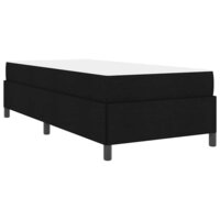 Boxspring bed Zwart en Zwart 90 x 200 cm 9