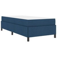 Boxspring bed Blauw en Zwart 90 x 200 cm 2