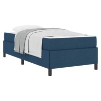 Boxspring bed Blauw en Zwart 90 x 200 cm 3