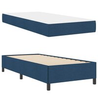 Boxspring bed Blauw en Zwart 90 x 200 cm 6