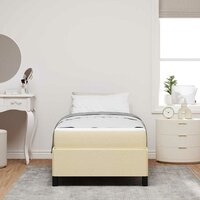 Boxspring bed Cr&egrave;me en Zwart 100 x 200 cm 5