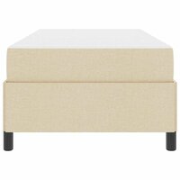 Boxspring bed Cr&egrave;me en Zwart 100 x 200 cm 7