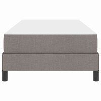 Boxspring bed met matras Taupe 90 x 190 cm Stof 7