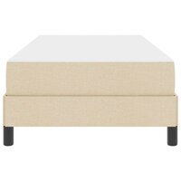 Boxspring bed met matras Cr&egrave;me 90 x 190 cm Stof 7