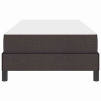 Boxspring bed met matras Donkerbruin 90 x 200 cm Stof 7