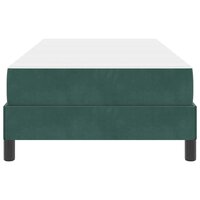 Boxspringbed met matras Donkergroen 90 x 190 cm Fluweel 7