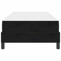 Boxspringbed met matras met matras Zwart 90 x 200 cm Fluweel 7