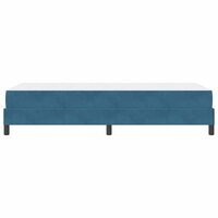 Boxspringbed met matras Donkerblauw 90 x 200 cm Fluweel 8