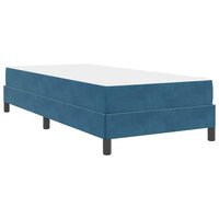 Boxspringbed met matras Donkerblauw 90 x 200 cm Fluweel 9