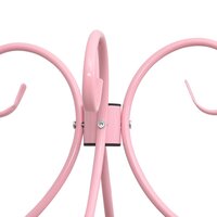 Hemelbedframe metaal roze 140x200 cm 5