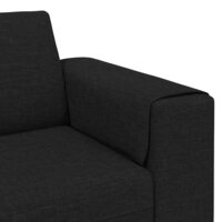 Bankstel Zwart Stof 7