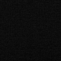 Bankstel Zwart 173 x 131 x 67 cm Stof 8