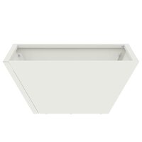 Tuin Kom Plantenbak Wit 35 x 35 x 15 cm Staal 5