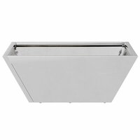 Tuin Kom Plantenbak Zilver 40 x 40 x 15 cm Gegalvaniseerd staal 6