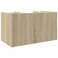 Bureau organiser 44,5x24x25 cm bewerkt hout sonoma eikenkleurig 6