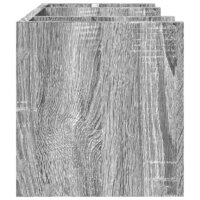 Bureau organiser 44,5x24x25 cm bewerkt hout grijs sonoma eiken 5